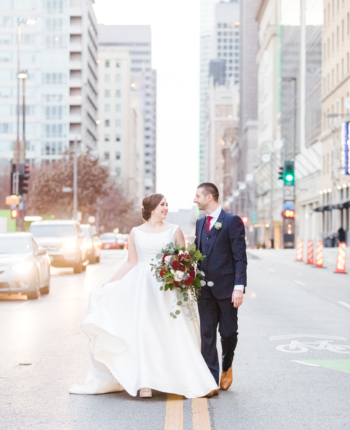 Wedding at Room On Main and Episcopal Church of the Transfiguration | Whitney and Mitch