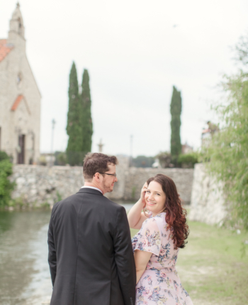 Adriatica Village Engagement | Lauren and Chaz
