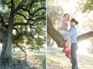 White Rock Lake Engagement Photo