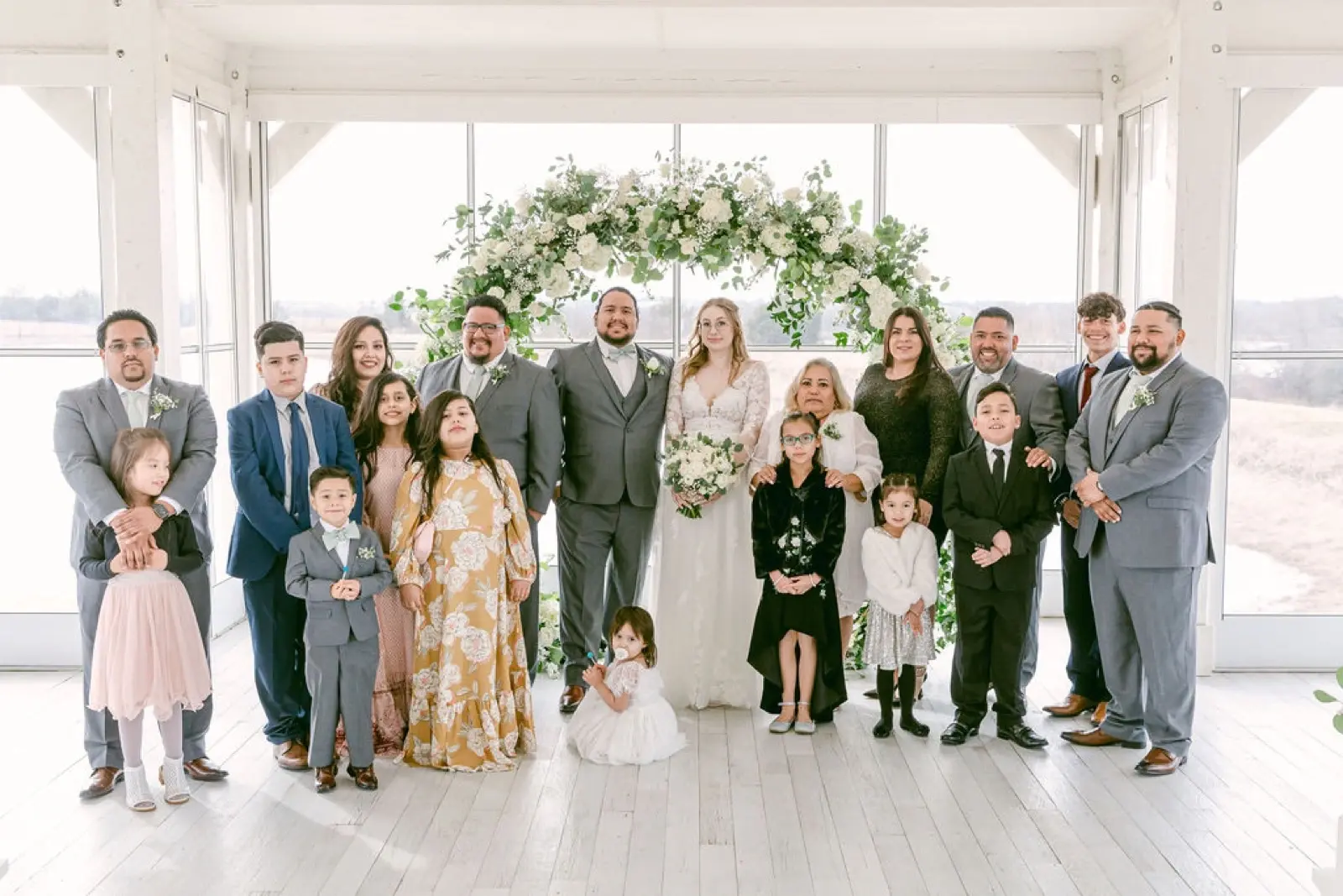 Family portrait location at The Grand Ivory.